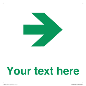 Custom Safe Condition inverse: Green right arrow